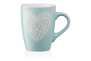 Кружка Ardesto Heart AR-3467-BL 330 мл голубоя AR-3467-GR фото