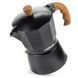 Гейзерна кавоварка Holmer Natural CF-0150-BW 3 чашки 150 мл CF-0450-BW фото 5