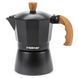 Гейзерна кавоварка Holmer Natural CF-0150-BW 3 чашки 150 мл CF-0450-BW фото 1