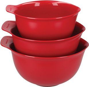 Набор мисок для смешивания KitchenAid Universal KQG175OSERE 3 шт красный KQG175OSERE фото