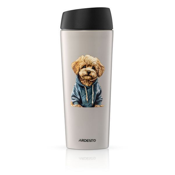 Термочашка Ardesto Coffee Time Otter AR2645OT 450 мл серая 5156309 фото