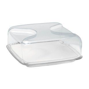 Блюдо для сыра Guzzini Gocce 27000000 11.5х25.5х25.5 см прозрачное 27000092 фото